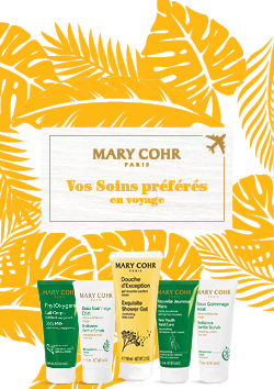 Beauty To-go !
Mes essentiels Mary Cohr au format voyage